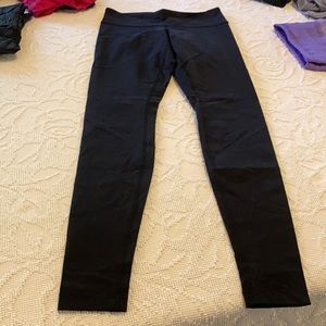 Black Lull length Lulu leggings